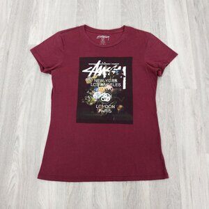 Stussy World Tour Floral Tee
